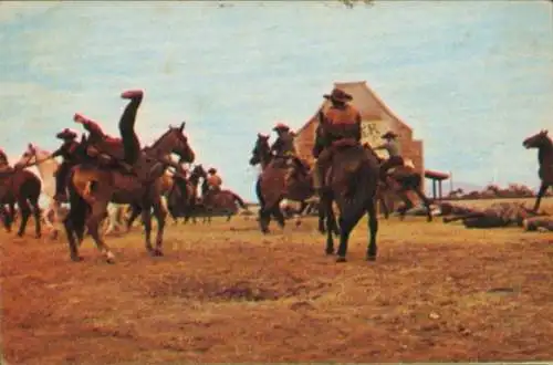 Sammelbild Karl May, Filmszene "Winnetou I" und "Winnetou II", Bild 37