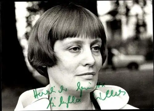 Ak Schauspielerin, Portrait, Autogramm