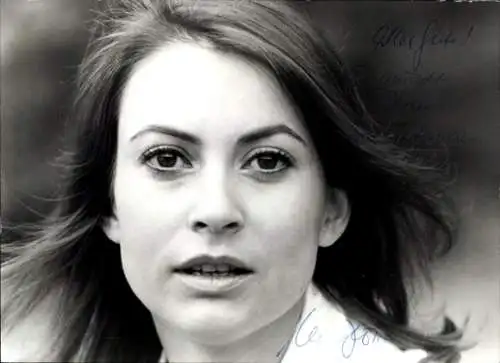 Ak Schauspielerin Lea Horn, Portrait, Autogramm