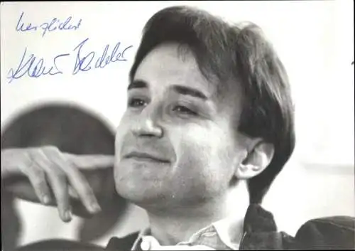 Ak Schauspieler Klaus Balder, Portrait, Autogramm