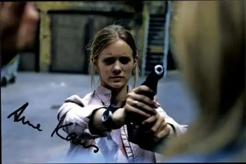 Ak Schauspielerin Anne Kanis, Filmszene, Autogramm