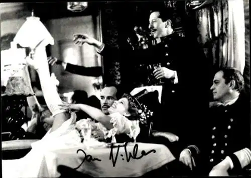 Ak Schauspieler Jan Niklas, Filmszene, Autogramm