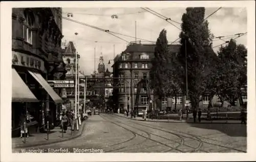 Ak Elberfeld Wuppertal, Döppersberg