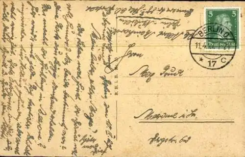 Ak Berlin Mitte, Dönhoffplatz, Straßenbahnen, Kiosk