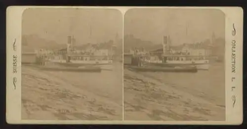 Stereo Foto Luzern, Schiffe auf dem Vierwaldstätter See