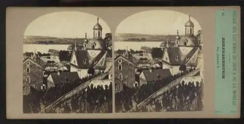 Stereo Foto Koblenz, Festung Ehrenbreitstein