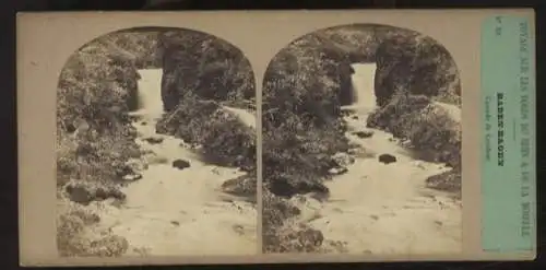 Stereo Foto Baden-Baden, Geroldsauer Wasserfall