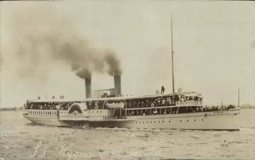 Ak Dampfer S.S. Hujeia