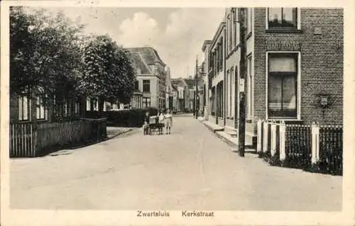 Ak Zwartsluis Overijssel Niederlande, Kerkstraat