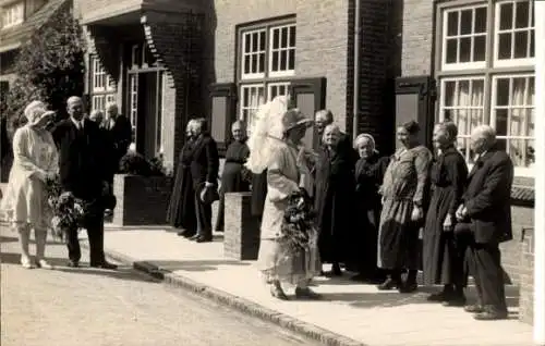 Foto Ak Zwolle Overijssel Niederlande, Besuch, Gäste, Wohnhaus