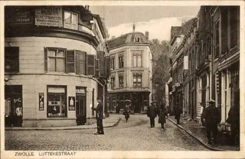 Ak Zwolle Overijssel Niederlande, Luttekestraat