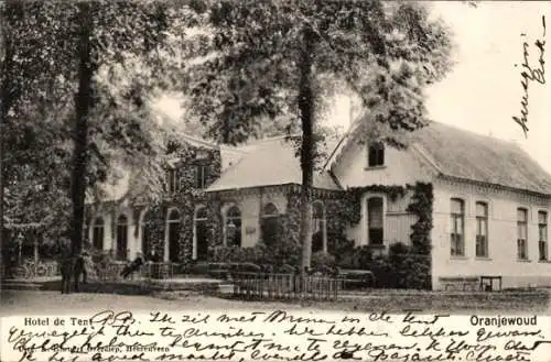 Ak Oranjewoud Fryslân Niederlande, Hotel de Tent