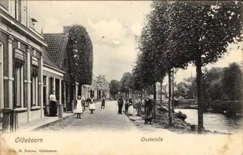 Ak Oldeboorn-Friesland Niederlande, Oosteinde