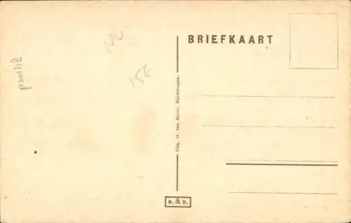 Ak Hindeloopen Hylpen Hindeloope Friesland Niederlande, Elf-Städte-Tour