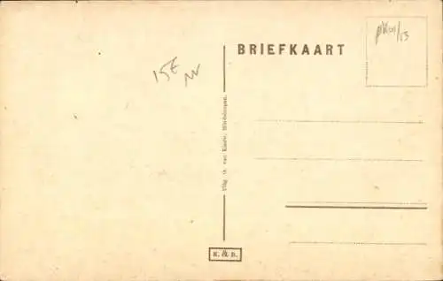 Ak Hindeloopen Hylpen Hindeloope Friesland Niederlande, Elf-Städte-Tour