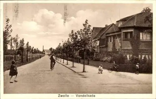 Ak Zwolle Overijssel Niederlande, Vondelkade