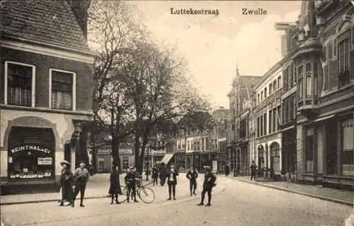 Ak Zwolle Overijssel Niederlande, Luttekestraat