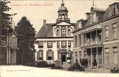 Ak Heerenveen Friesland Niederlande, Platz, Amtsgebäude