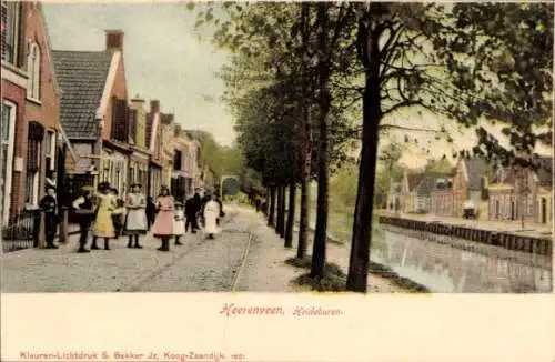 Ak Heerenveen Friesland Niederlande, Heideburen