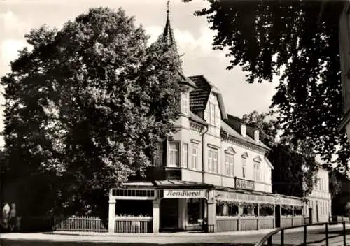 Ak Georgenthal Thüringer Wald, Café Adler, Konditorei