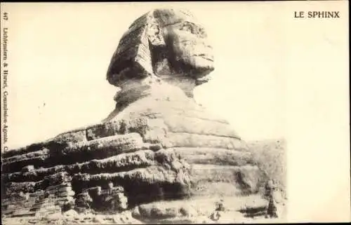 Ak Cairo Kairo Ägypten, Sphinx