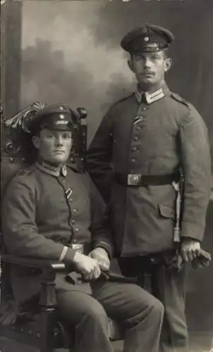 Foto Ak München, Deutsche Soldaten in Uniformen, Inf. Leib-Rgt.