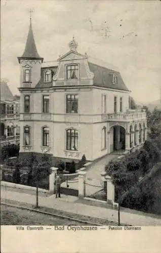 Ak Bad Oeynhausen in Westfalen, Villa Eisenroth, Pension Utermann