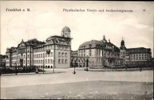 Ak Frankfurt am Main, Physikalischer Verein, Senkenbergianum