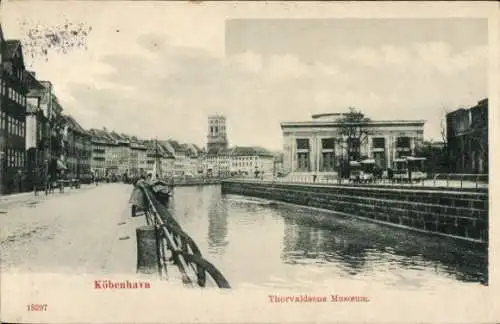 Ak København Kopenhagen Dänemark, Thorvaldsens Museum