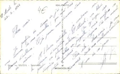 Ak Saïda Algerien, Theater, Kirche, Moschee