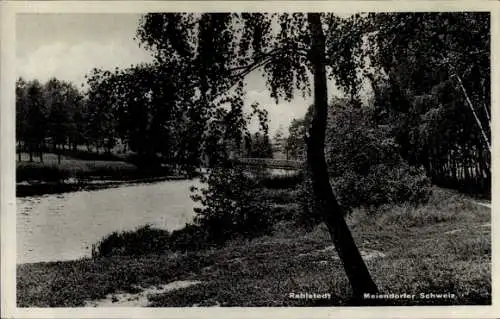 Ak Hamburg Wandsbek Rahlstedt Meiendorf, Meiendorfer Schweiz