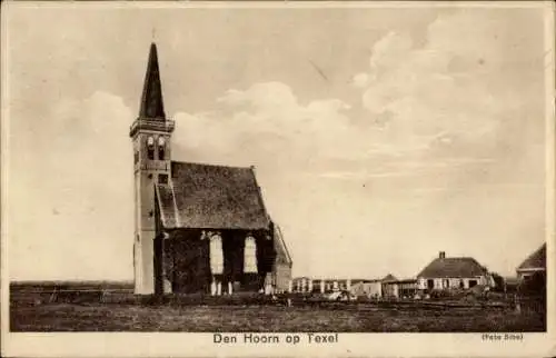 Ak Den Hoorn Texel Nordholland Niederlande, Kirche