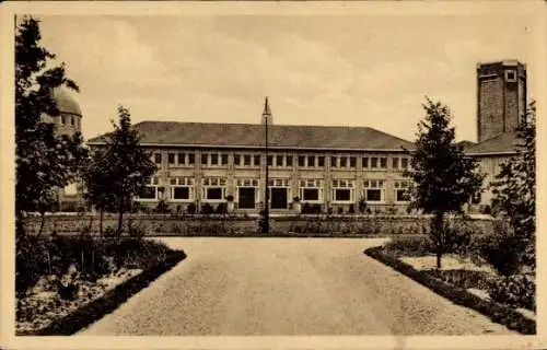 Ak Bergen Nordholland Niederlande, Sint Petrus Canisius Exerzitienhaus, Vorderseite