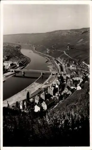 Ak Bernkastel Kues an der Mosel, Panorama