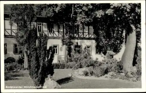 Ak Bodenwerder in Niedersachsen, Münchhausenhaus