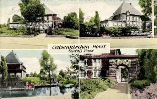 Ak Horst Gelsenkirchen im Ruhrgebiet, Schloss Horst