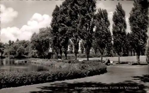 Ak Sterkrade Oberhausen am Rhein, Volkspark