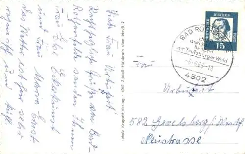 Ak Bad Rothenfelde am Teutoburger Wald, Gradierwerk, Weidtmannshof, Trinkhalle, Sanatorium