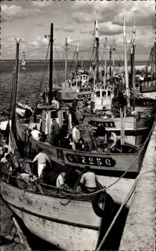 Ak Loctudy Finistère, Hafen