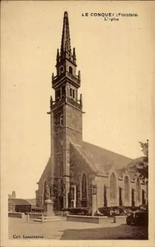 Ak Le Conquet Finistère, Kirche