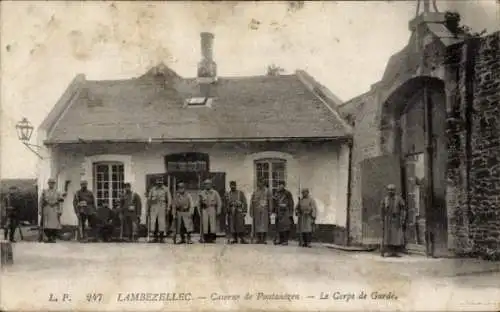 Ak Lambezellec Finistère, Pontanezen-Kaserne, Wachhaus