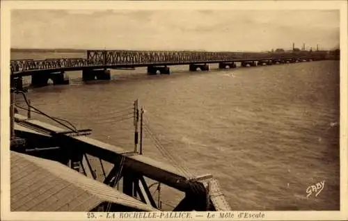 Ak La Pallice Rochelle Charente Maritime, La Môle de Escale