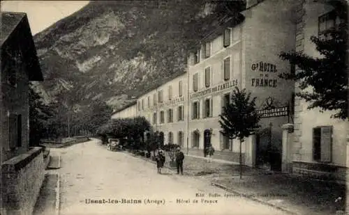 Ak Ussat les Bains Ariege, Hotel de France