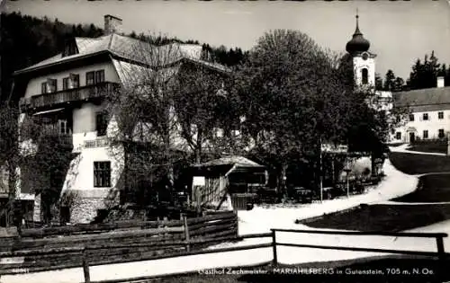 Ak Mariahilfberg Gutenstein in Niederösterreich, Gasthof Zechmeister