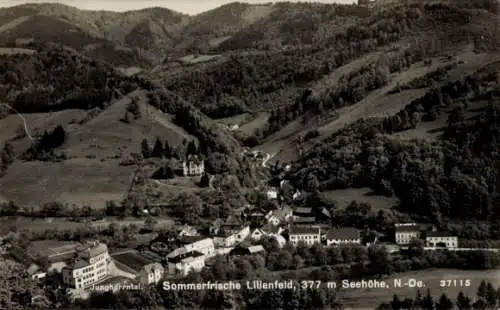 Ak Lilienfeld in Niederösterreich, Ort im Tal