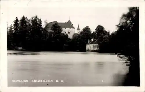 Ak Engelstein Groß Schönau Niederösterreich, Blick zum Schloss