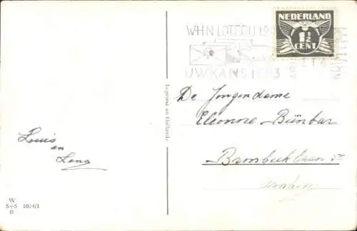 Künstler Ak Wills, John, Neujahr, Kinder, Sekt, Kleeblatt