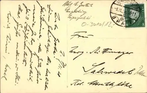 Foto Ak Magdeburg an der Elbe, Commerz- und Privatbank