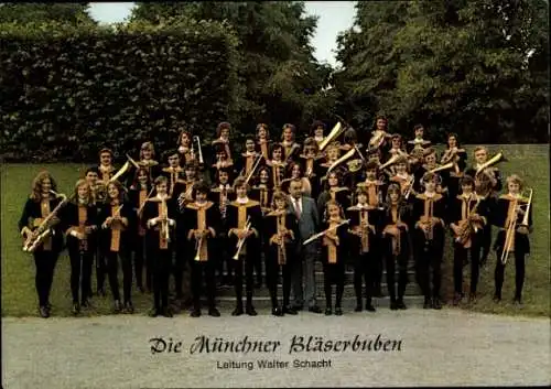 Foto Ak Die Münchner Bläserbuben, Leitung Walter Schacht