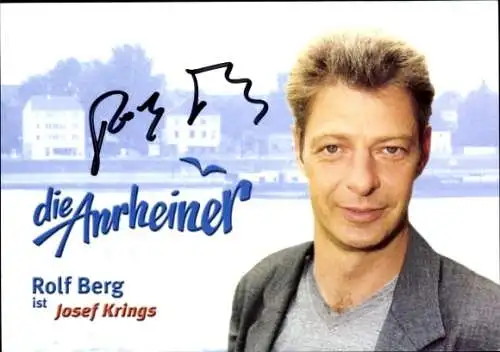 Foto Schauspieler Rolf Berg, die Arnheimer, Autogramm